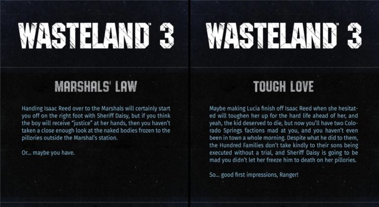 Wasteland 3 Предварительный просмотр Интервью Брайана Фарго Inxile Entertainment Предварительный просмотр End