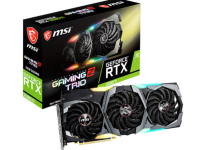 MSI GeForce RTX 2080 TI Gaming Z Trio graphics card
