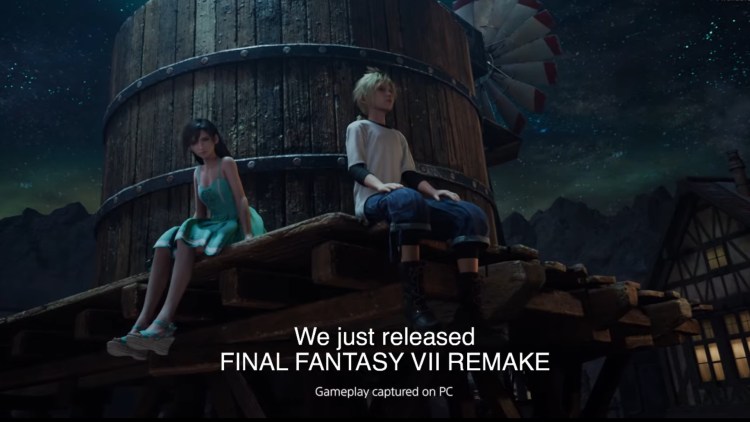 Final Fantasy Vii Pc Port Gameplay Captured On Pc