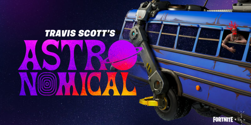 Fortnite Travis Scott Astronomical Concert