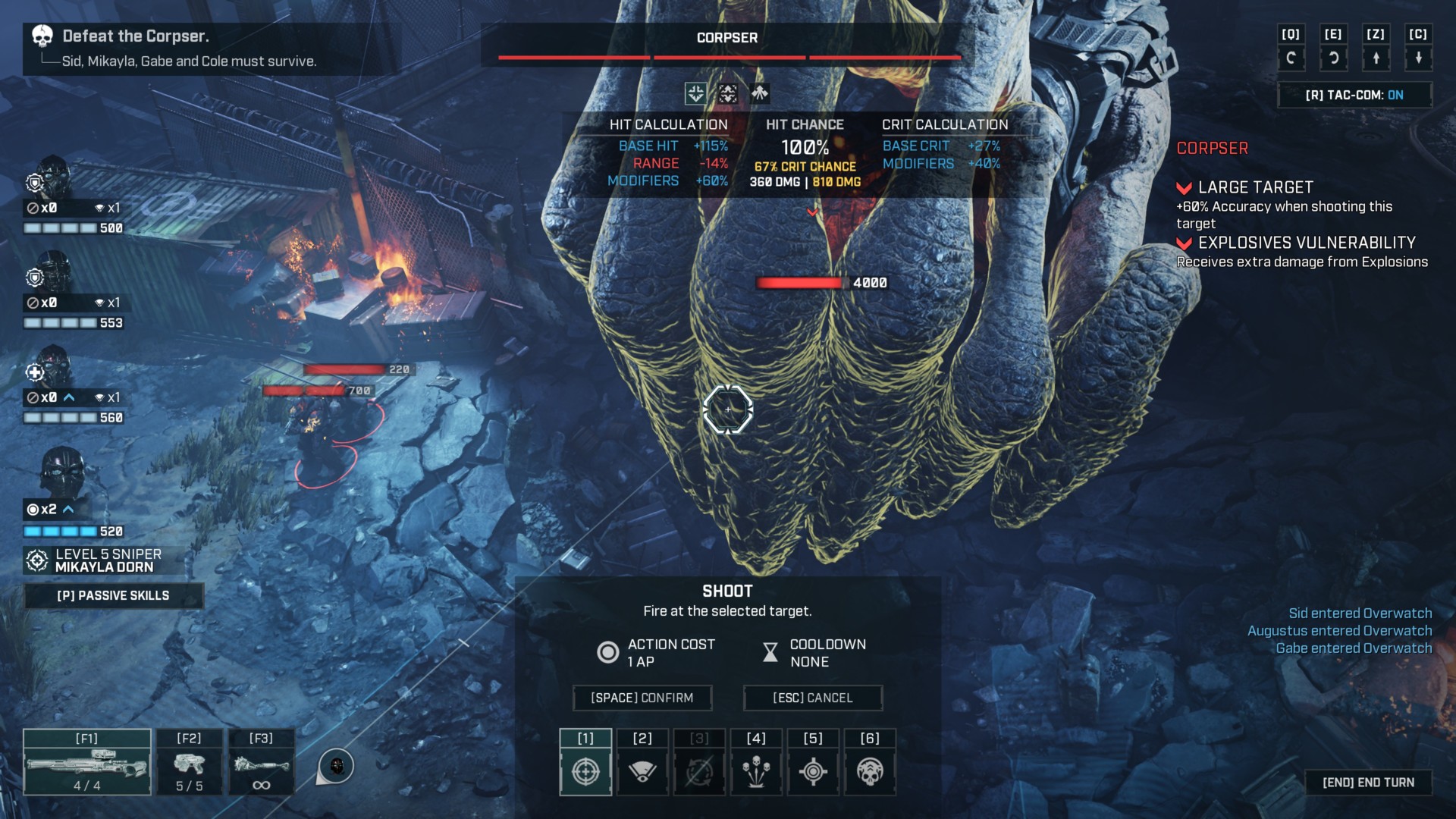 Gears Tactics Corpser boss guide