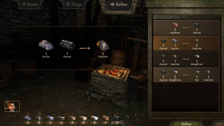 Mount & Blade Ii Bannerlord Mount And Blade Ii Bannerlord Smithing Skill Smithy Crafting Refine Stamina Recipe