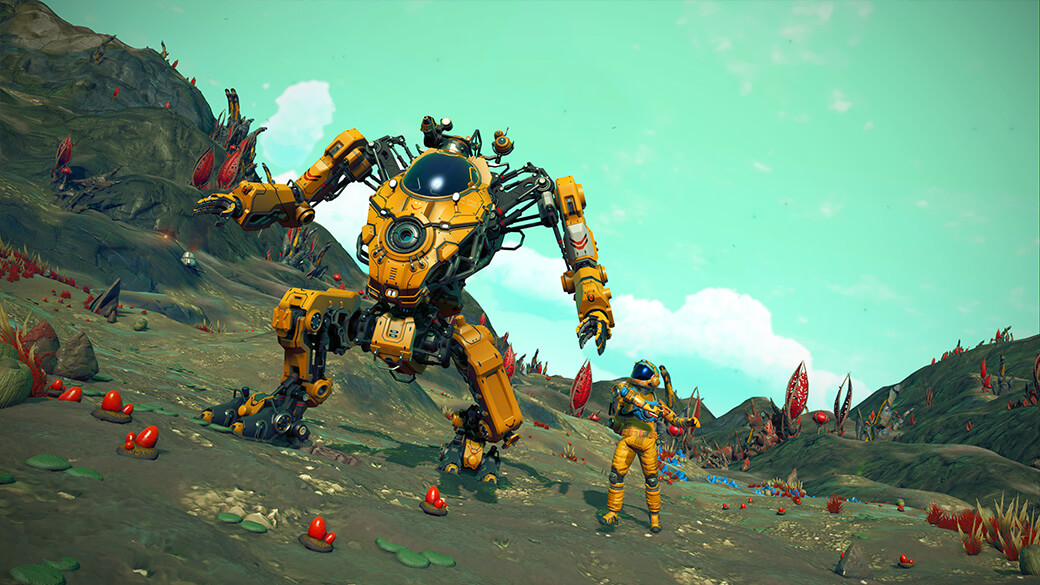 No Mans Sky Exo Mech Minotaur