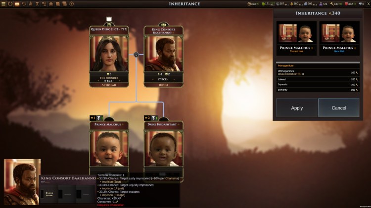 Old World Early Access Preview Impressions 4x Civilizations Crusader Kings Carthage Family