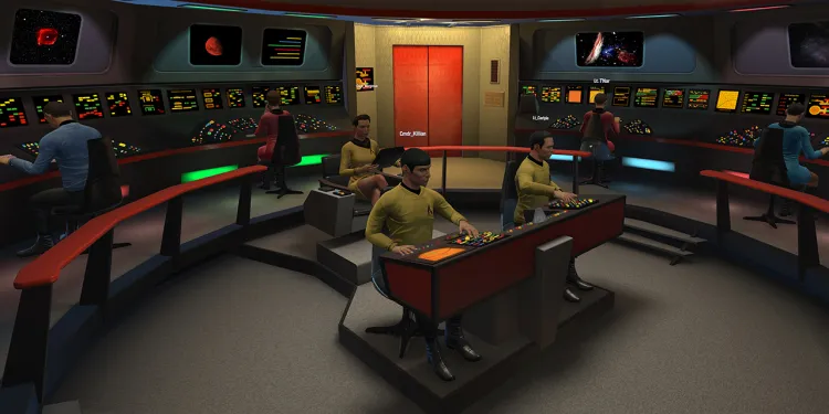 Pc Ps4 Crossplay Games Star Trek Bridge Crew