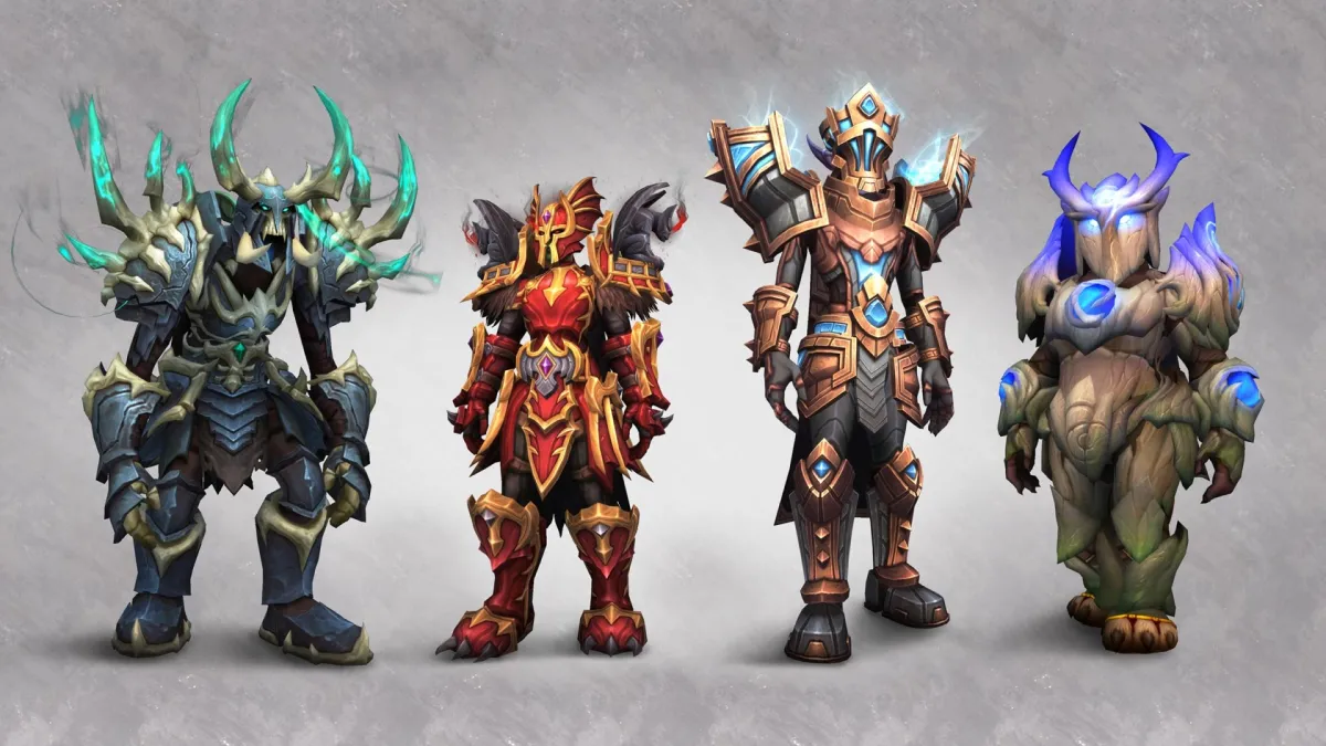 full armor World of Warcraft: Shadowlands class changes preview alpha