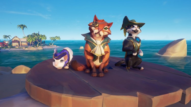Sea Of Thieves Ships Of Fortune Three Cats