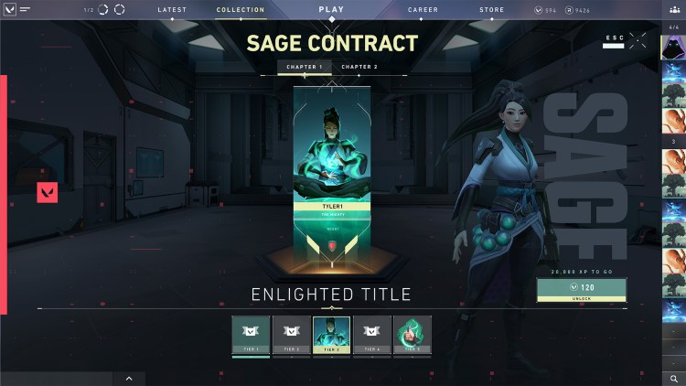 Valorant Agent Contracts Sage