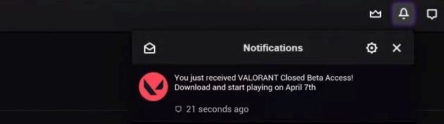 Valorant Closed Bate Access Twitch Drop