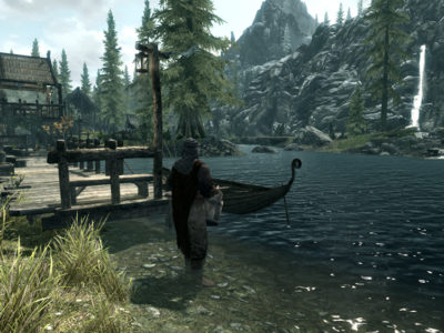 Animal Crossing New Horizons In Skyrim With Mods