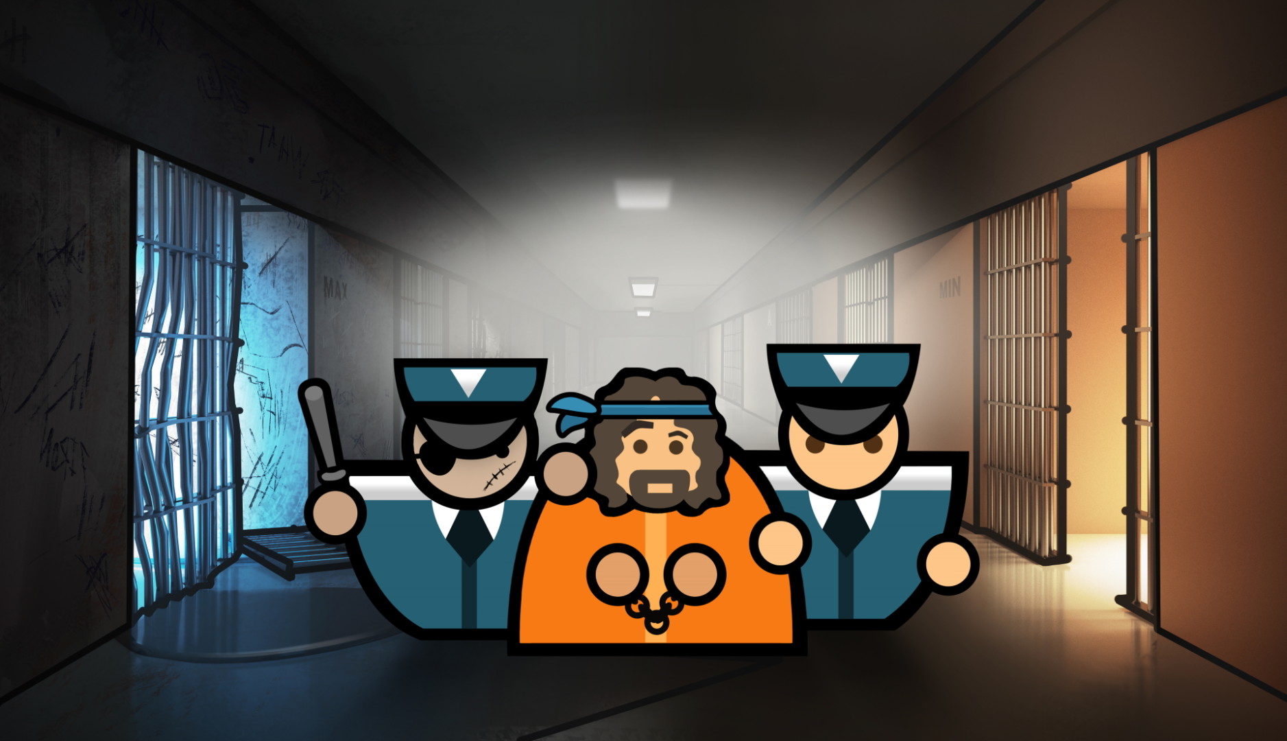 Prison Architect Clear For Transfer Key Art free expansion
