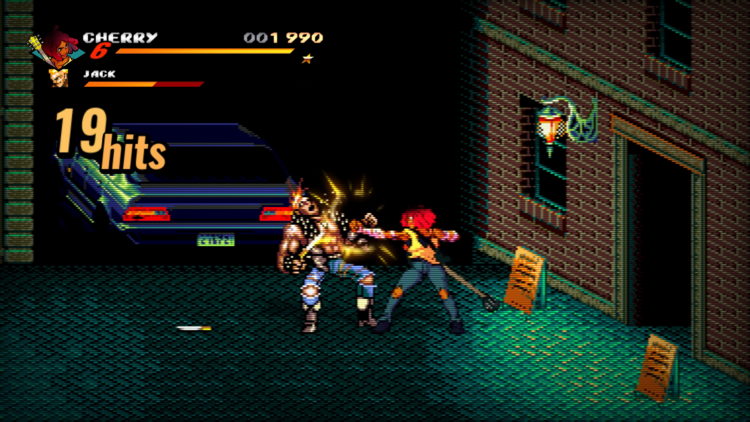 Streets Of Rage 4 dlc patch notes rebalances characters cherry