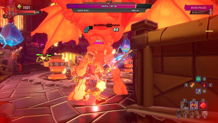 Dungeon Defenders: Awakened review Chromatic Games