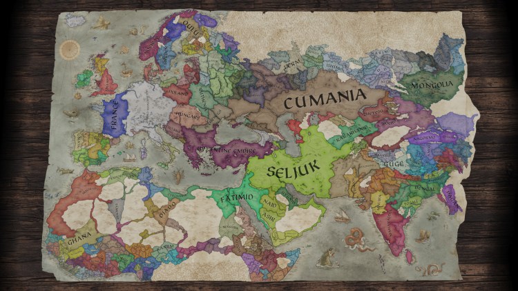 Crusader Kings Iii Crusader Kings 3 Release Date World Map