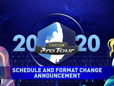 Capcom Pro Tour Online 2020 Announcement Banner
