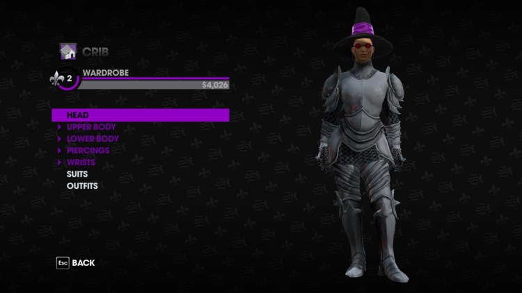 Saints Row the third remastered technical review - costume old