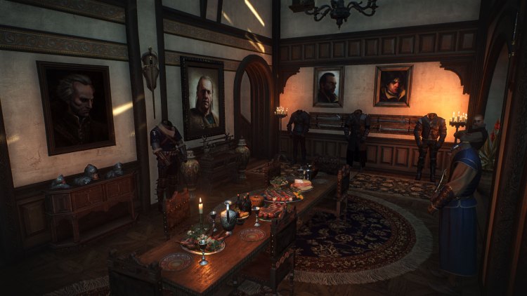 The Witcher 3 Wild Hunt Dad Bod Mod Collection Beatutiful Family Paintings