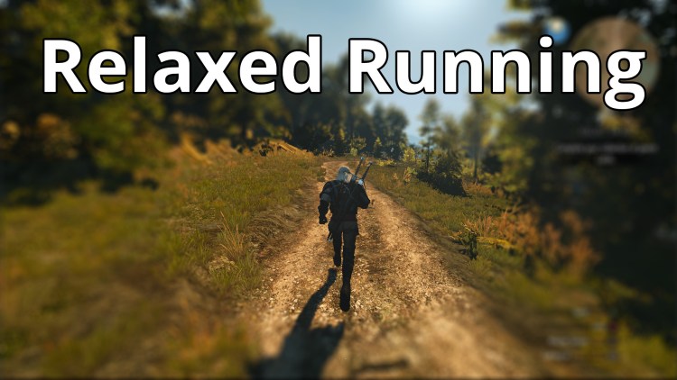the witcher 3 wild hunt dad bod mod collection relaxed running