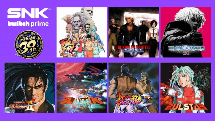 SNK Twitch Prime free game giveaway NEO GEO