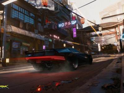 Cyberpunk 2077 trailer vehicles