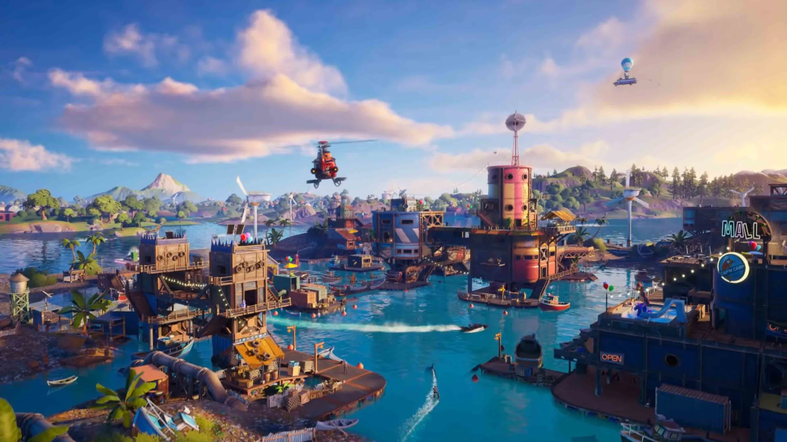 Fortnite Chapter 2 Season 3 Update Debuts A Watery New World