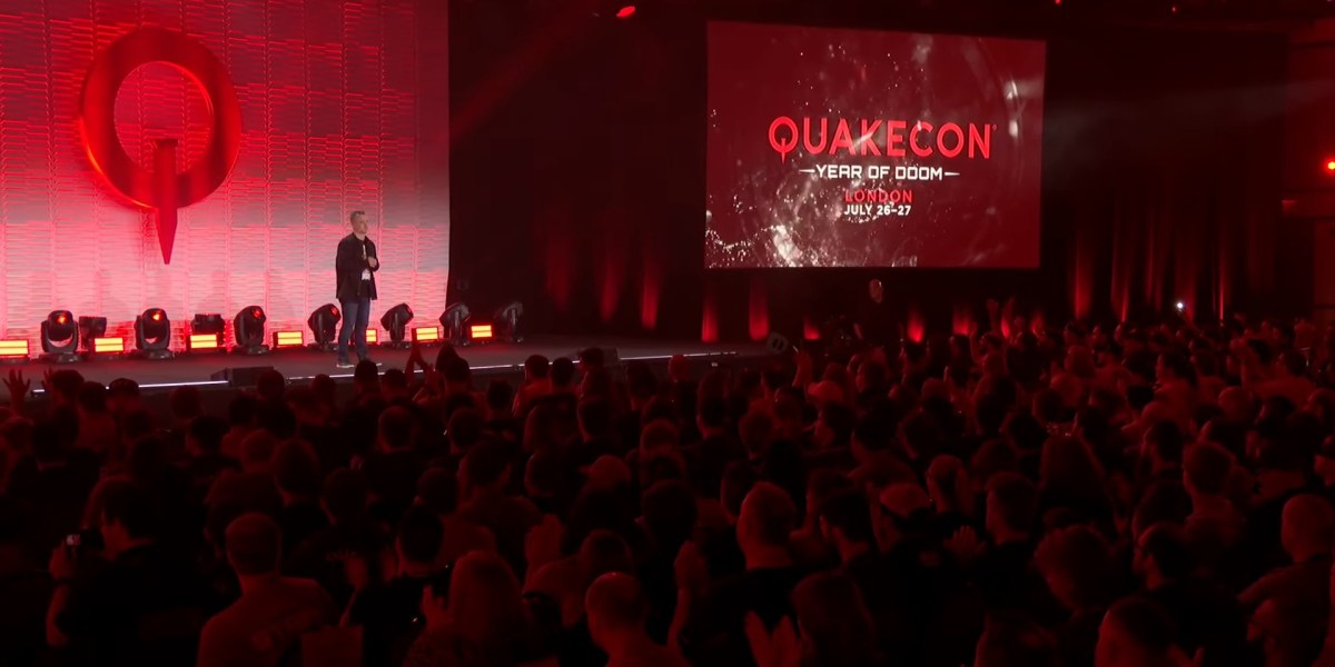 Quakecon at Home announcement