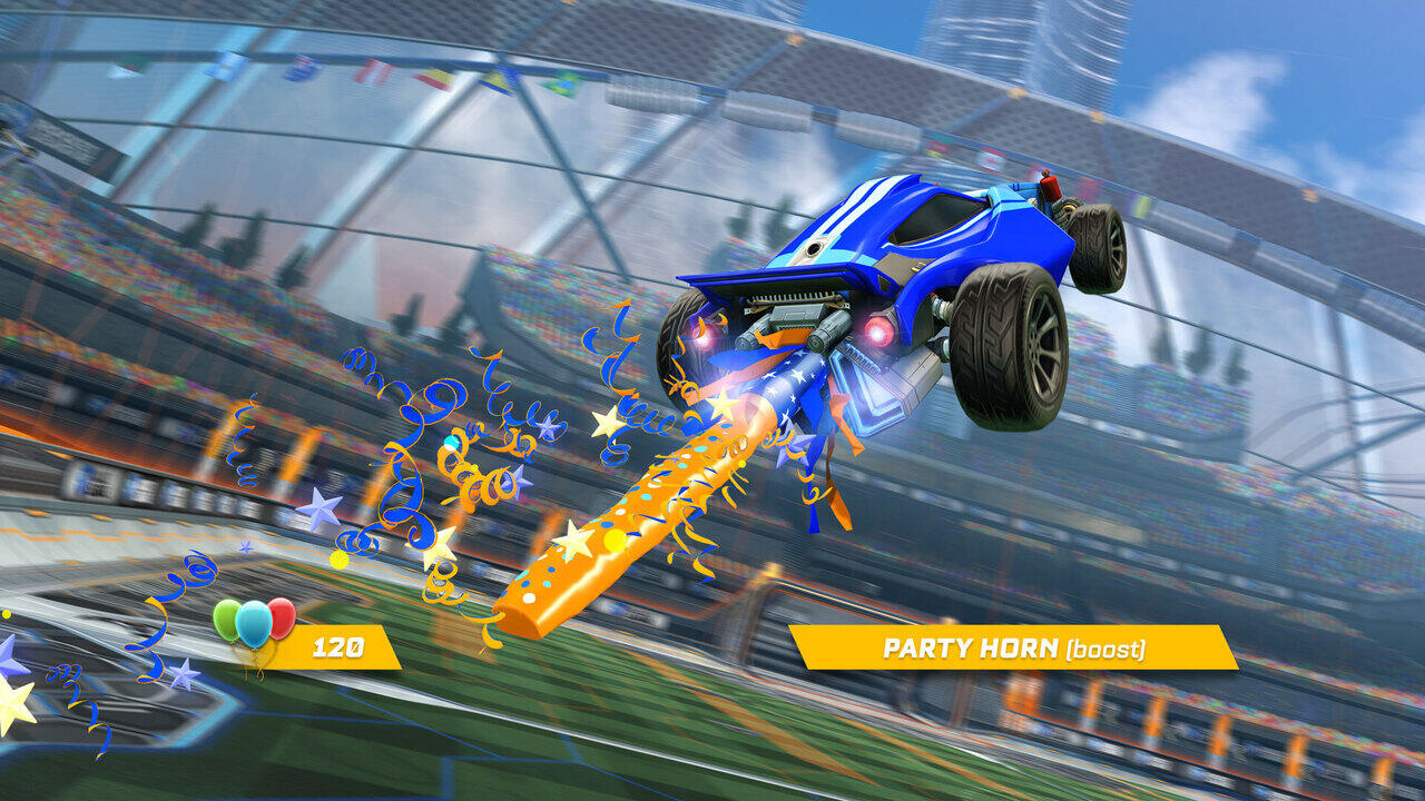 Rocket League Fifth Anniversary Event Is Full Of Balloons