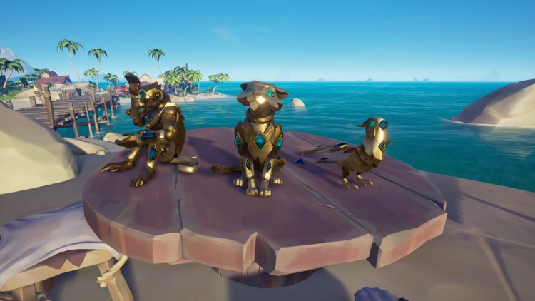 Sea Of Thieves Gold Curse Collector's Pets