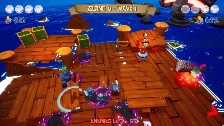 horde mode Spongebob Squarepants Battle For Bikini Bottom Rehydrated Multiplayer Trailer 0 30 Screenshot