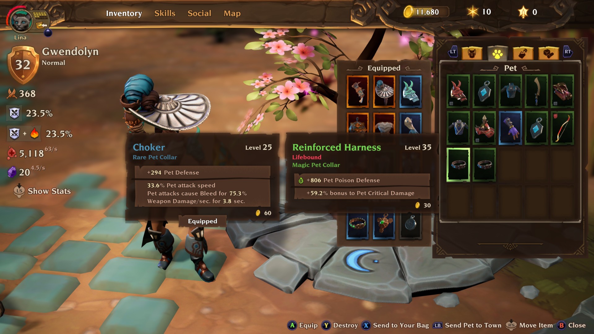 Torchlight III Pet skills and auras guide