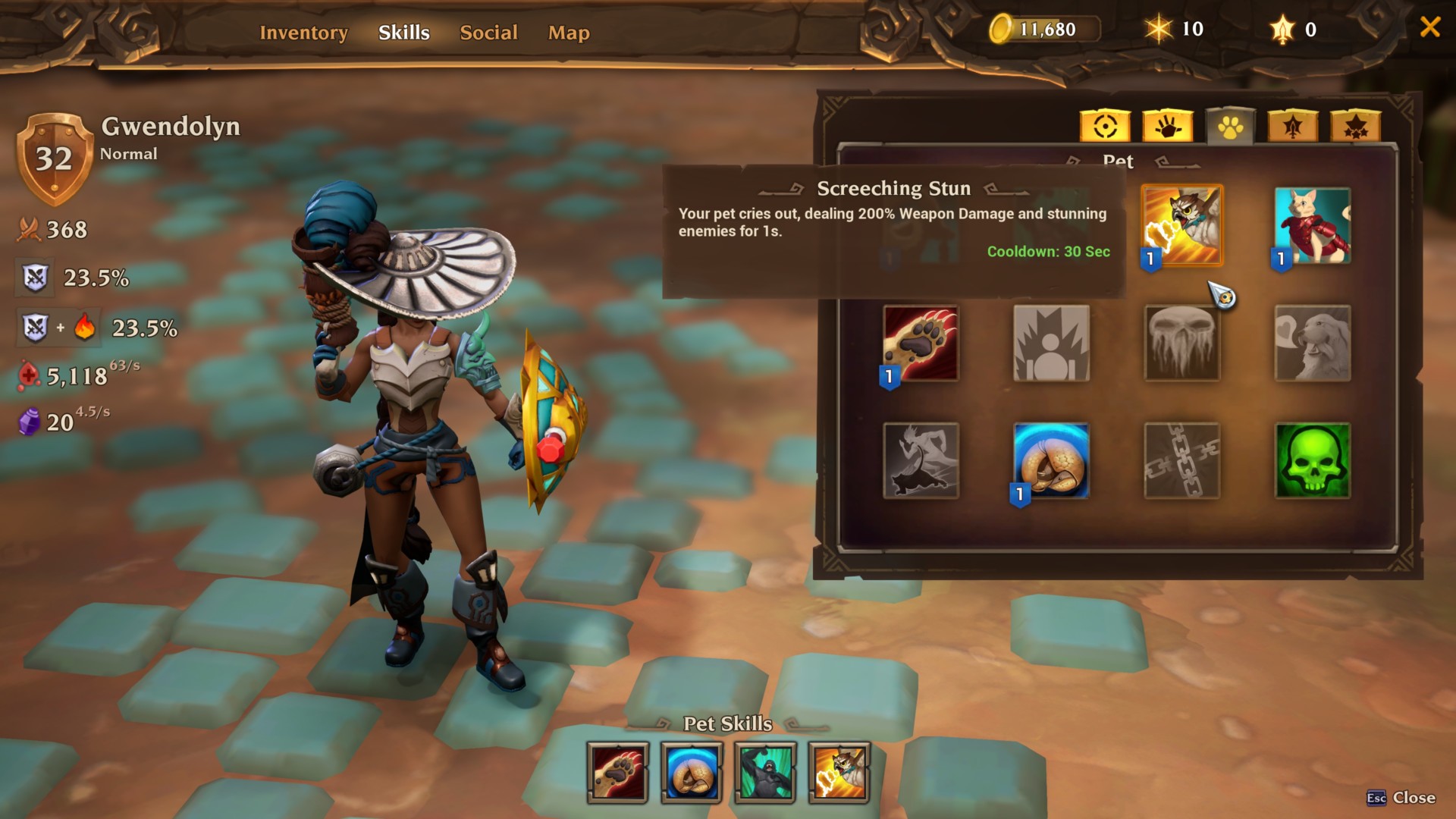 Torchlight III Pet skills and auras guide