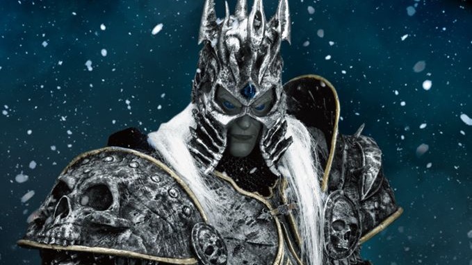 World of Warcraft: Shadowlands Arthas Lich King figurine for sale from Blizzard