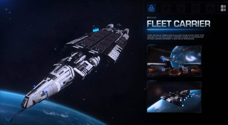 Elite Dangerous Fleet Carriers Update