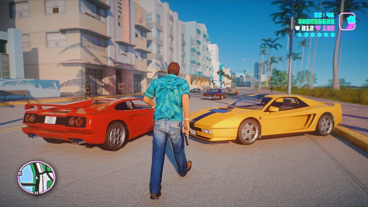 Vice City Remastered is a must-have mod for Grand Theft Auto 5, available  for download right now
