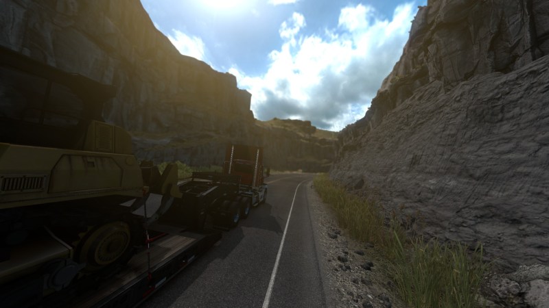 American Truck Simulator Idaho Rock Road