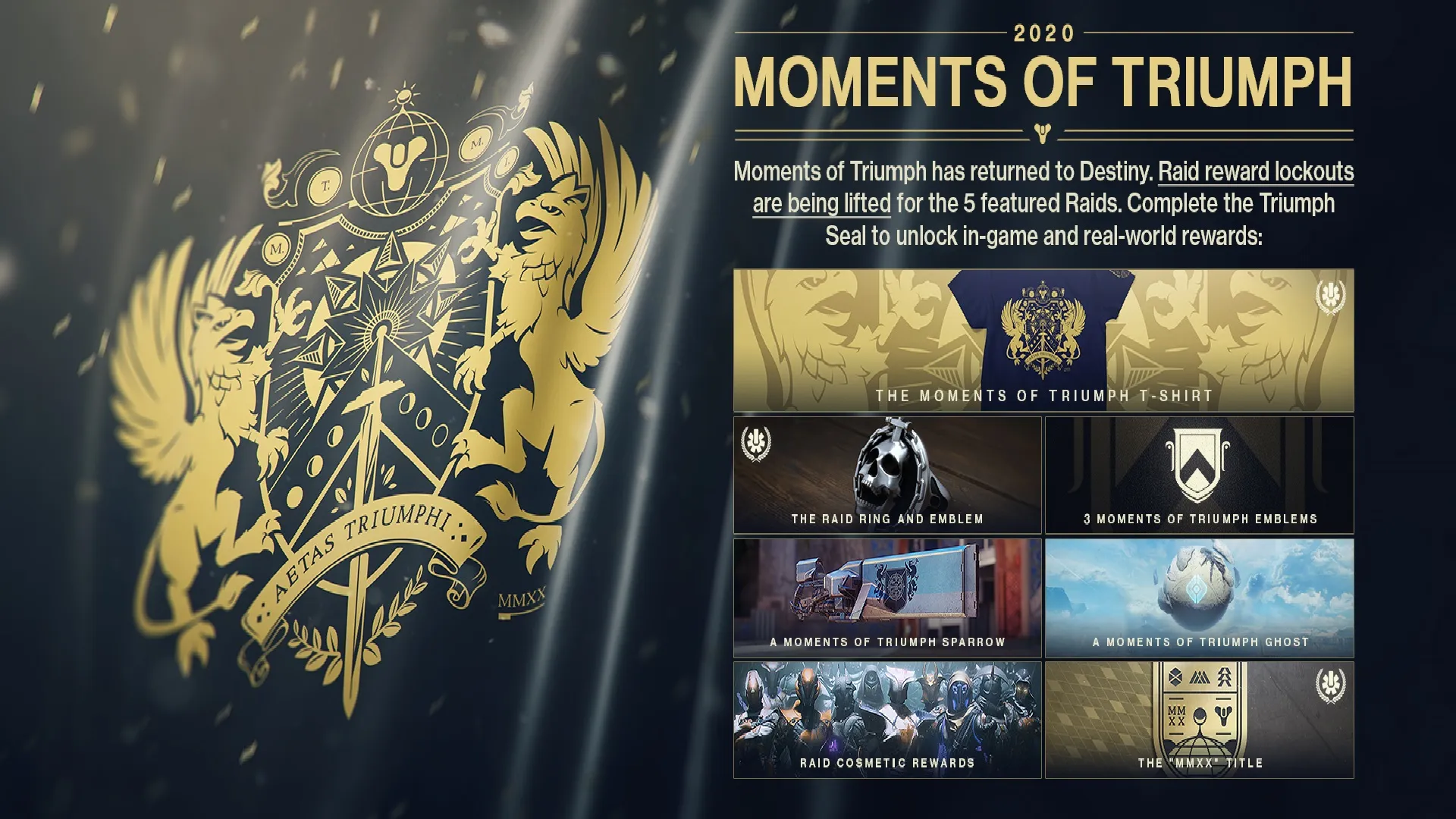 Destiny 2 Moments Of Triumph And Mmxx Title Guide