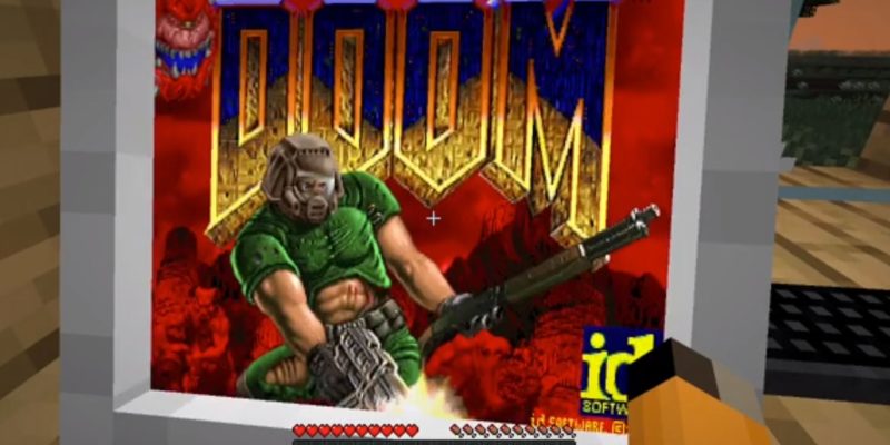 Doom In Minecraft PC mod