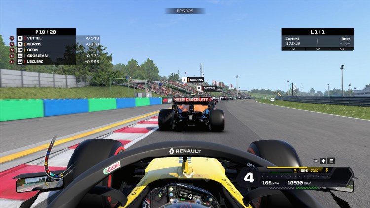 F1 2020 Technical Review Formula One Graphics Benchmark Performance Graphics Comparison 4 1080p 3