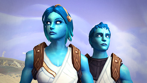 Shadowlands Pelagos first World of Warcraft trans character