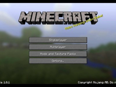 Minecraft Panorama Title Screen seed discovered