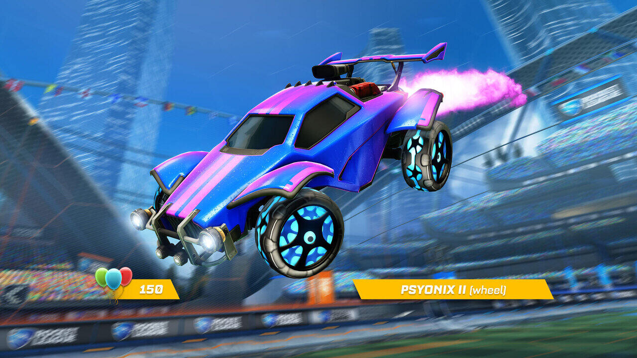 Rocket League Fifth Anniversary Event Is Full Of Balloons