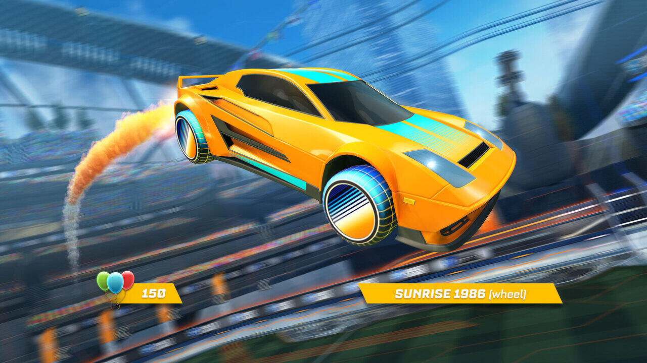 Rocket League Fifth Anniversary Event Is Full Of Balloons