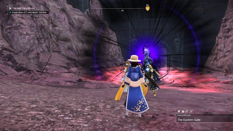 Sword Art Online Alicization Lycoris Commander Gunther Boss Fight Guide Dark Knights 4b