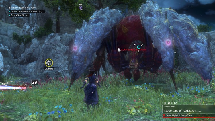 Sword Art Online Alicization Lycoris Flashfang The Ancient Divine Beast Monolith Lodend Mountains 5b