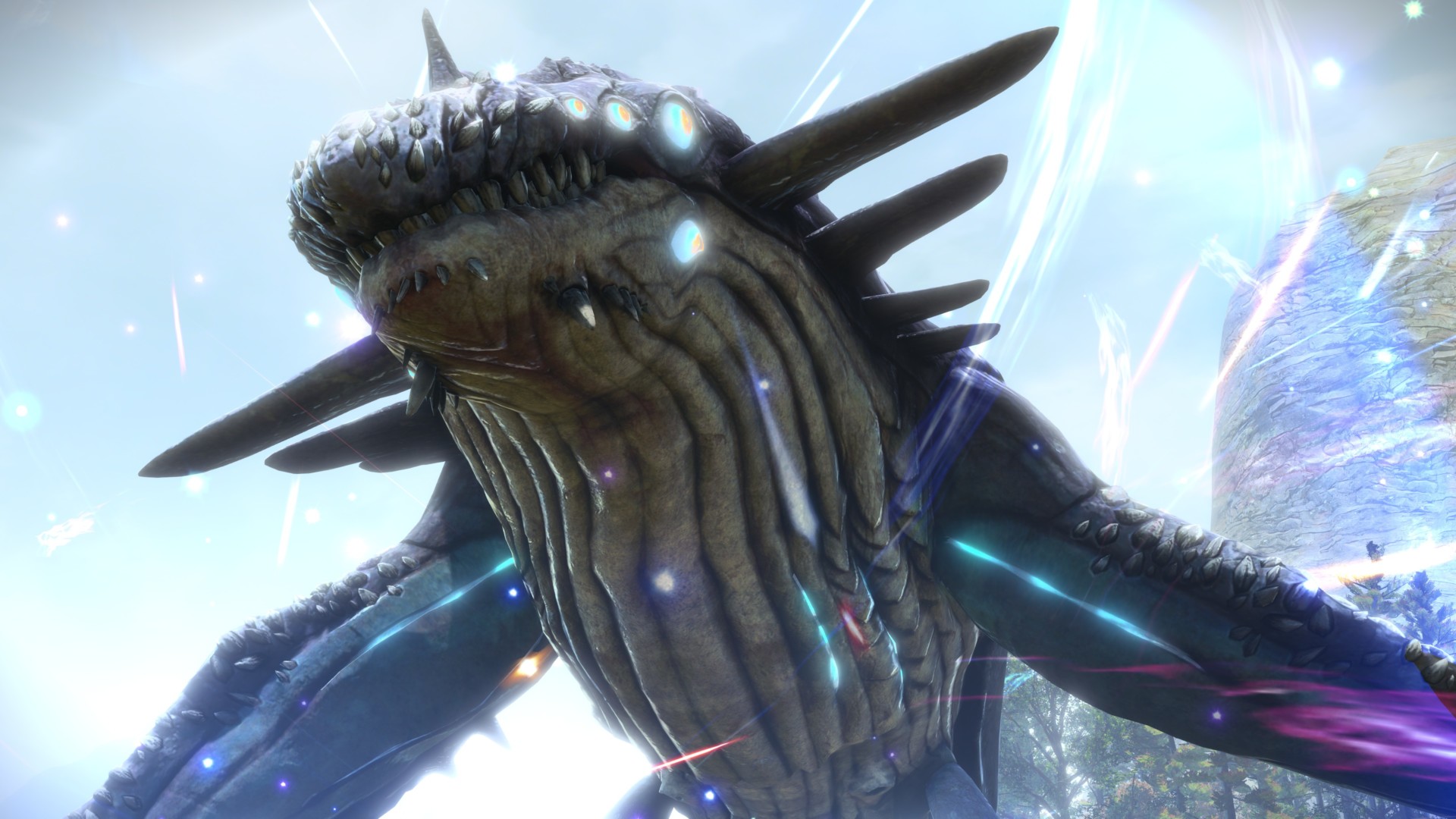 Sword Art Online Alicization Lycoris Skycrawl The Monstrous Divine Beast Monolith Raubal Greenbelt