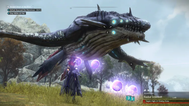 Sword Art Online Alicization Lycoris Skycrawl The Monstrous Divine Beast Monolith Raubal Greenbelt 5b