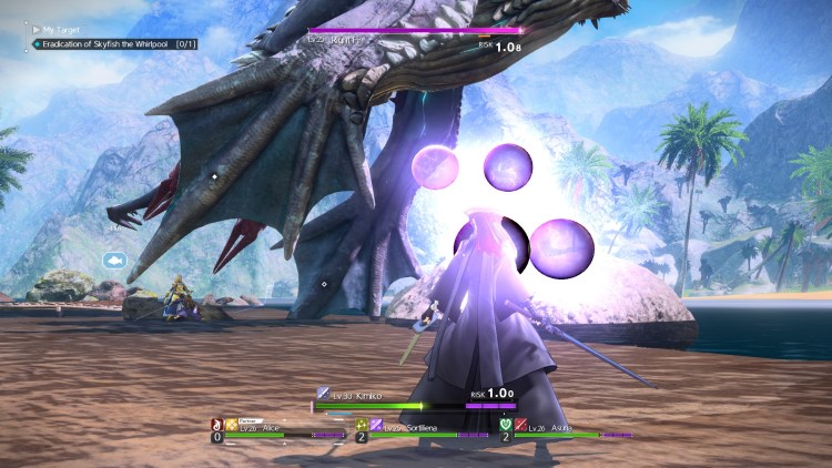 Sword Art Online Alicization Lycoris Skyfish The Whirlpool Boss Fight Guide 2