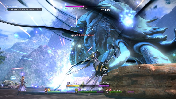 Sword Art Online Alicization Lycoris Skyfish The Whirlpool Boss Fight Guide 3