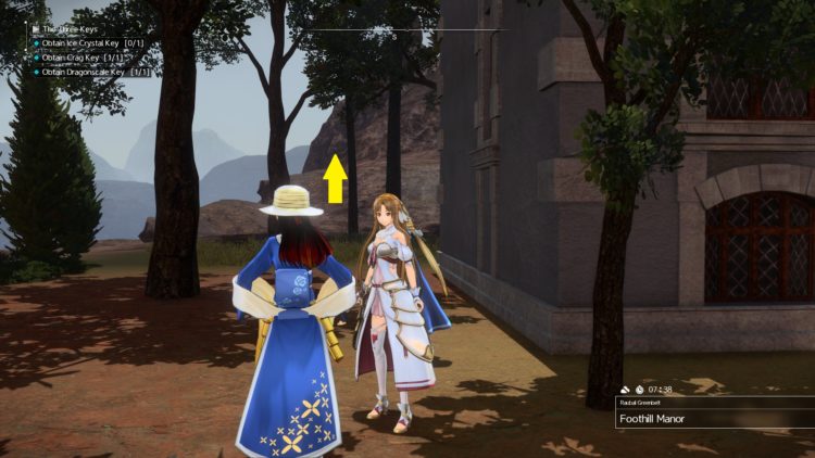 Sword Art Online Alicization Lycoris The Three Keys Main Quest Drugo's Temple 3c