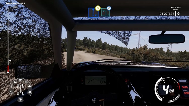 WRC 9 game preview Lancia Cockpit View